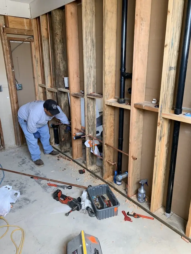 Commercial rough-in plumbing for Commercial Plumbing in Forrest View